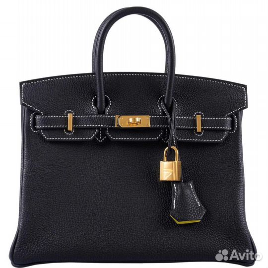 Сумка Hermes Birkin 25 HSS Togo Black&Lime