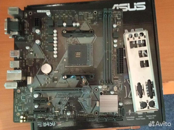 Материнская плата b450