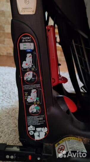 Детское автокресло 9 до 36 кг capella isofix