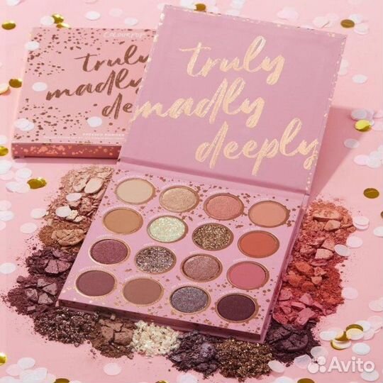 Colourpop палетка truly madly deeply