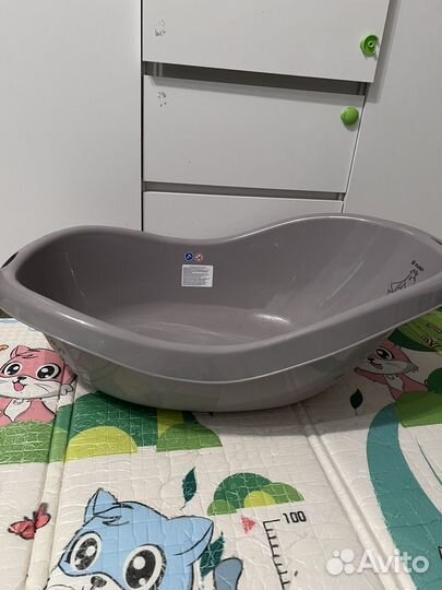 Детская ванночка для купания с горкой