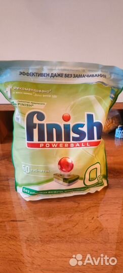 Ополаскиватель для посудомоечных машин finish