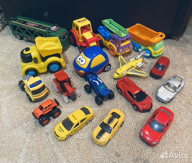 Машинки пакетом