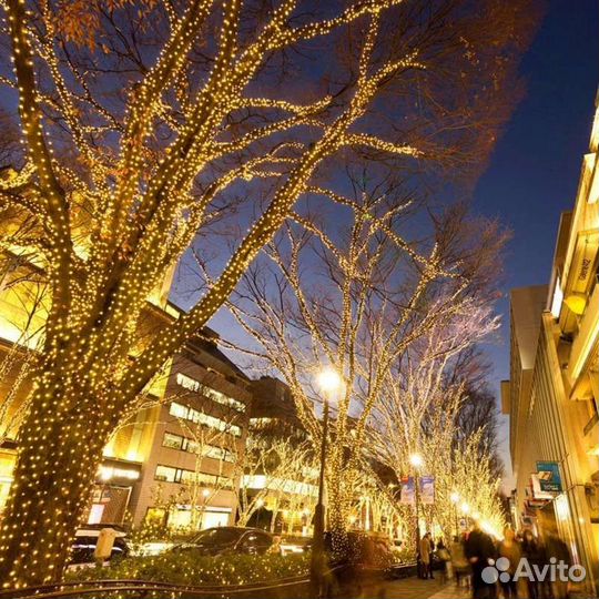 Гирлянда уличная на солнечной батарее