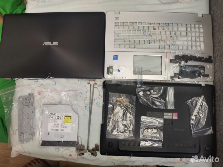 Asus k750ja, Asus 555, Asus 554 разбор