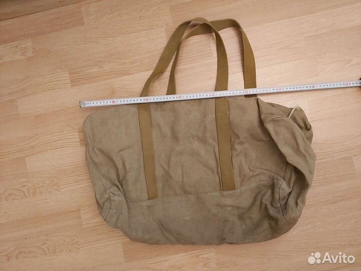 Баул армейский брезентовый СССР