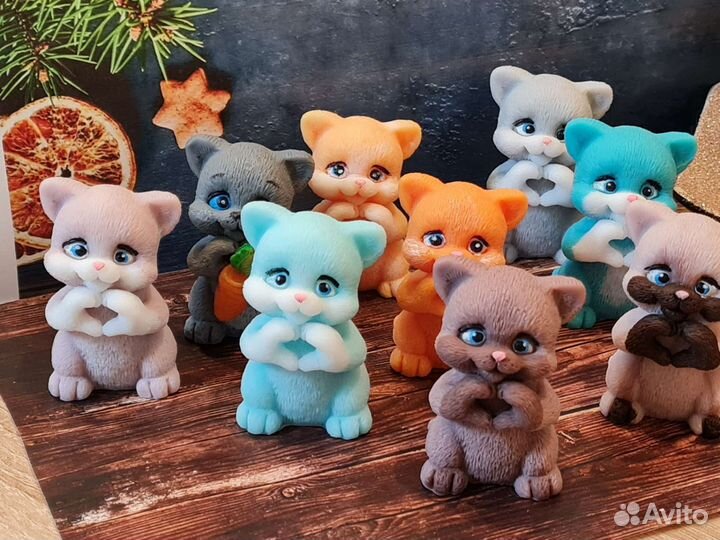 Мыло ручной работы. Зверята