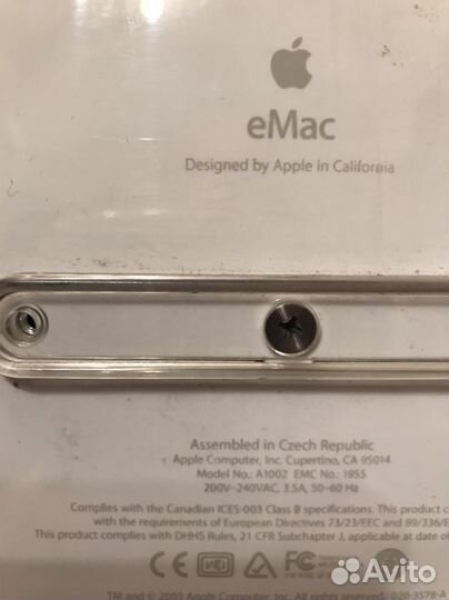 Настольный компьютер Apple Emac