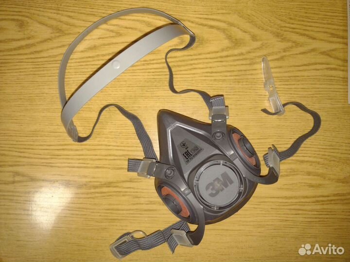 Полумаска 3м 6300 (L) комплект