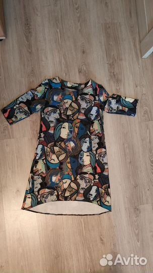 Платье с орнаментом 44-46