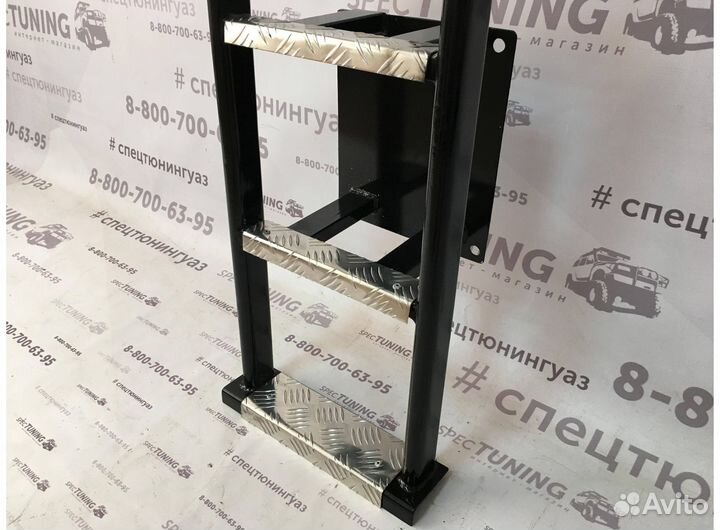 Лестница на крышу УАЗ Хантер