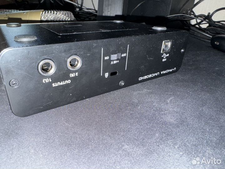 Звуковая карта behringer umc202hd