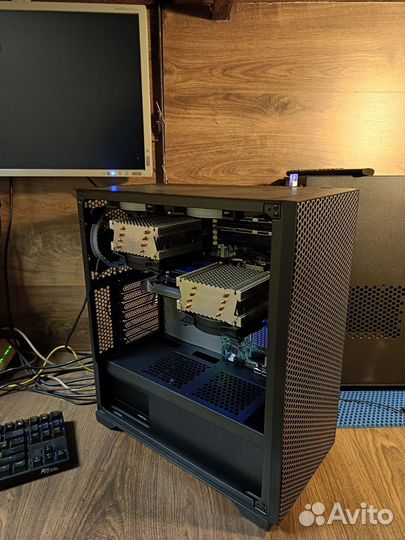 Сервер Supermicro 20ядер/40 потоков 128gb озу