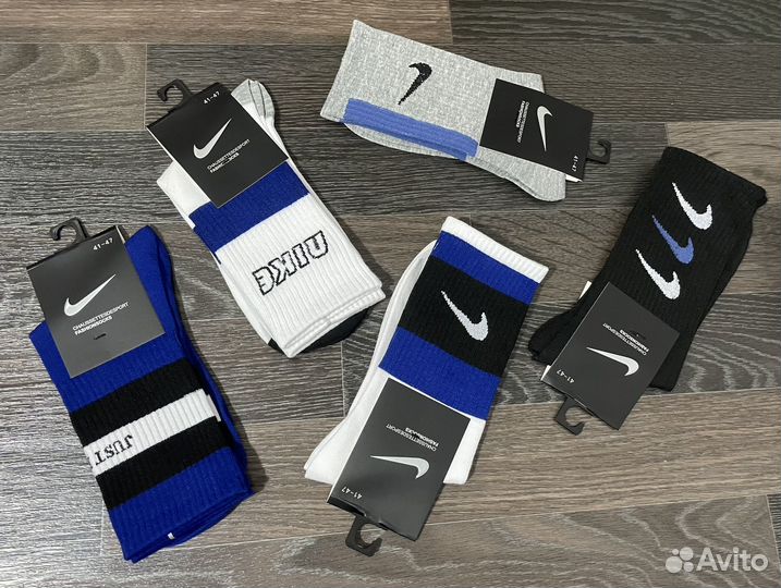 Носки Женские и Мужские по 10 пар (Adidas, Nike)