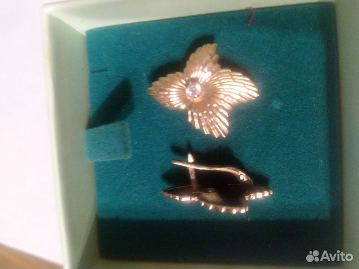 Серьги серебро