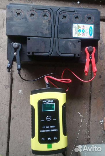 Зарядное ус-во autozux для акб авто 12в 4-100ач
