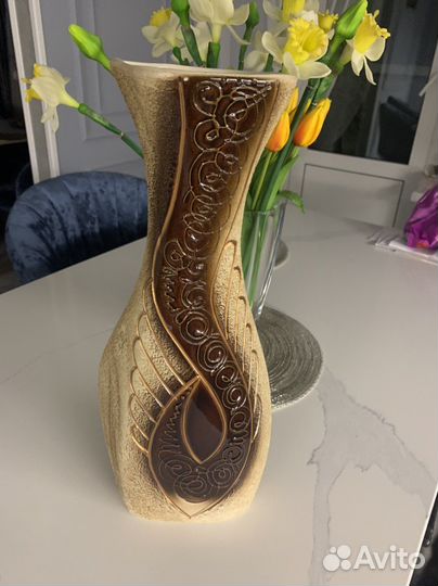 Ваза керамика новая