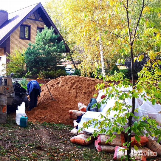 Песок мытый с доставкой