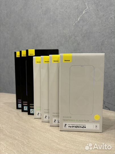 Стекло Baseus (iPhone 12 Pro Max, 13, 13 Pro, 14)