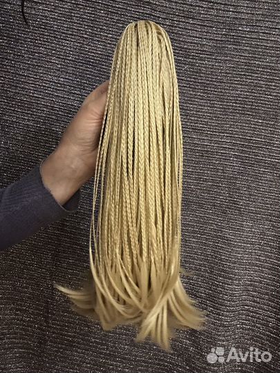 Хвост заколка из косичек