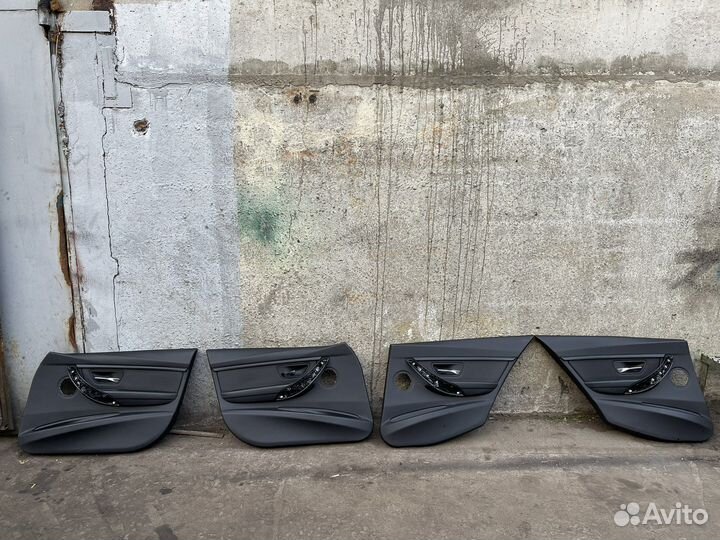 Обшивки дверные карты bmw f30