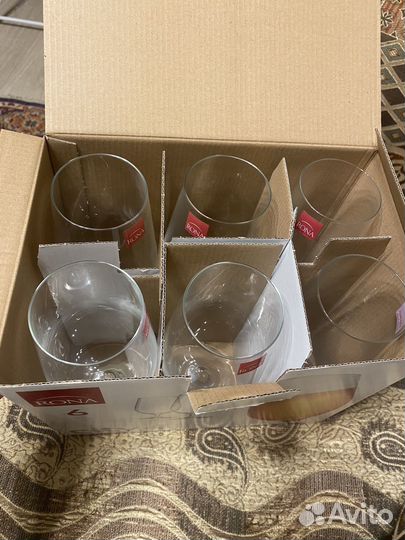 Бокалы Rona Citi 460 ml для пива, 6 шт новые