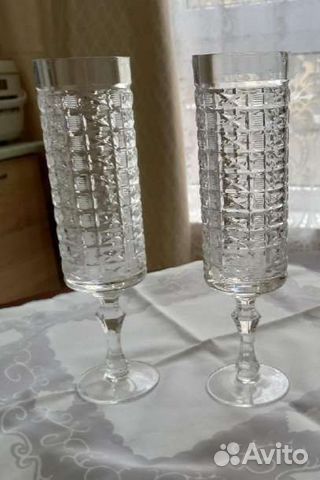 Хрустальные фужеры бокалы СССР