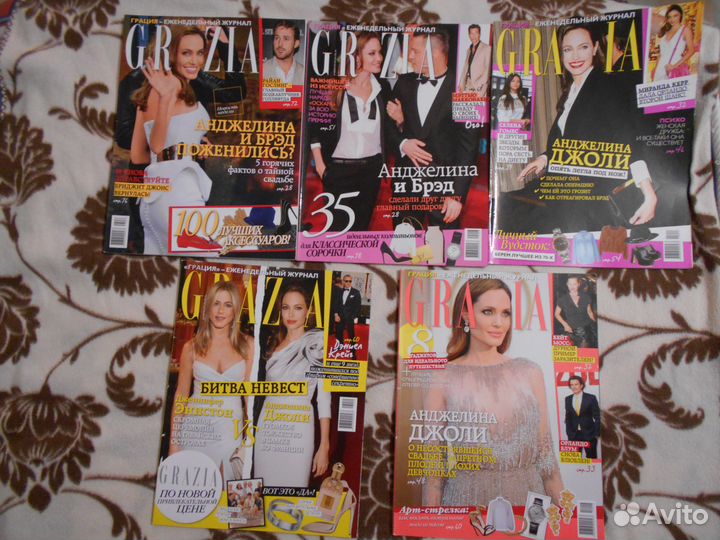 Книги и журналы с Анджелиной Джоли