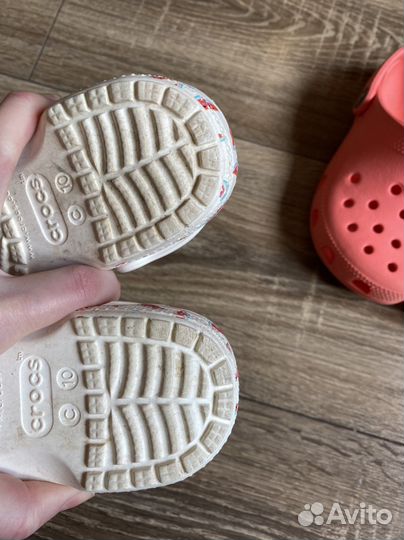 Сабо crocs c10 и c12