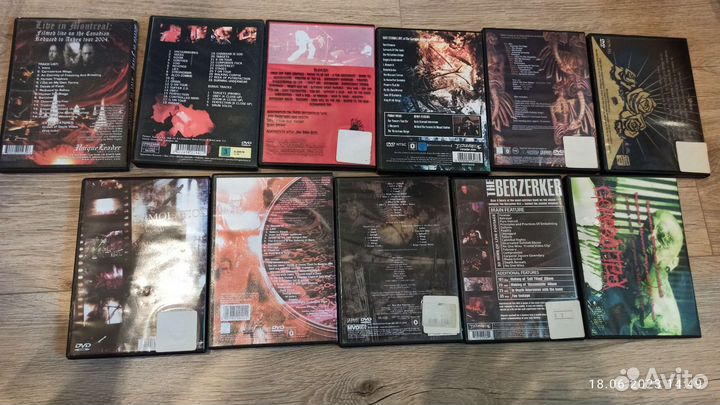 Death metal на DVD -R