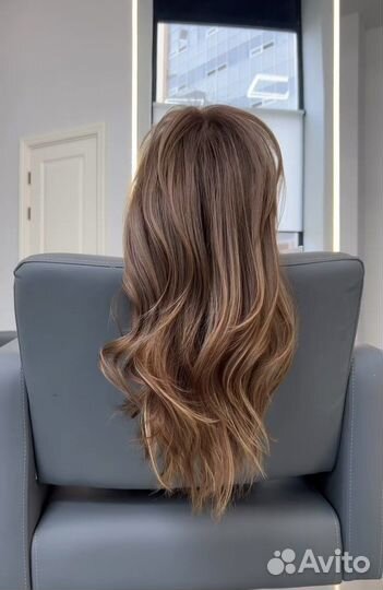 Окрашивание волос airtouch модель