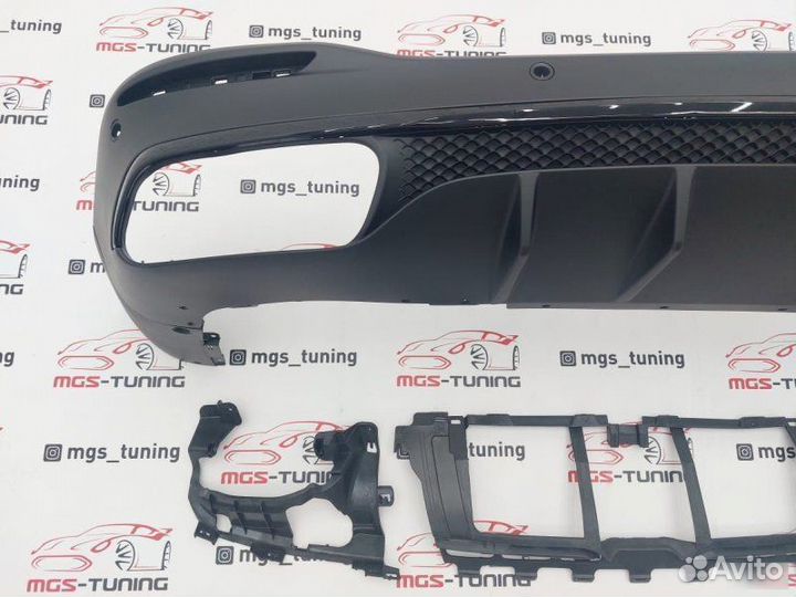 Диффузор 63 AMG Black на Mercedes GLS-Class X167