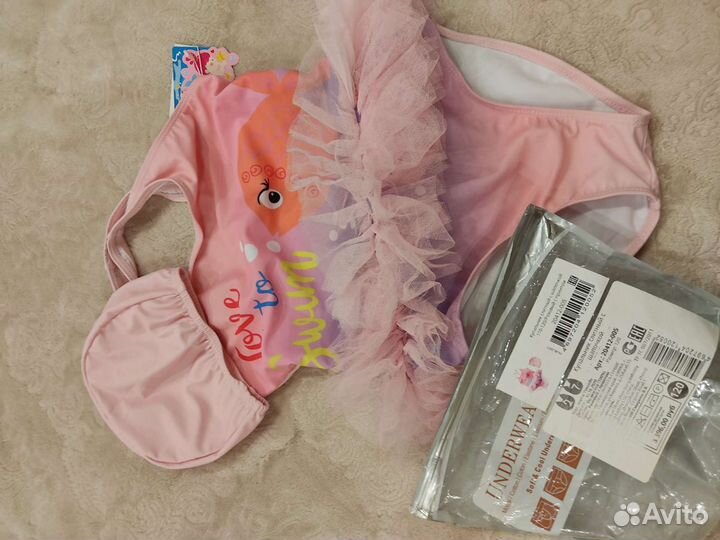 Купальник для девочки новый