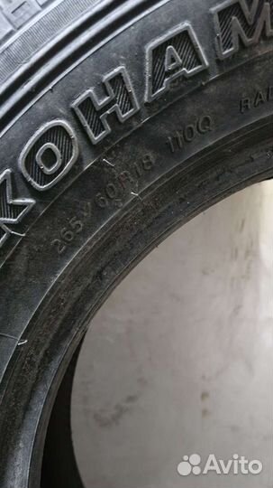 Yokohama Geolandar I/T G072 265/60 R18 110