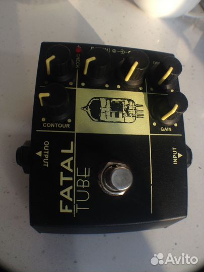 Гитарная педаль distortion AMT Fatal tube Гитарная