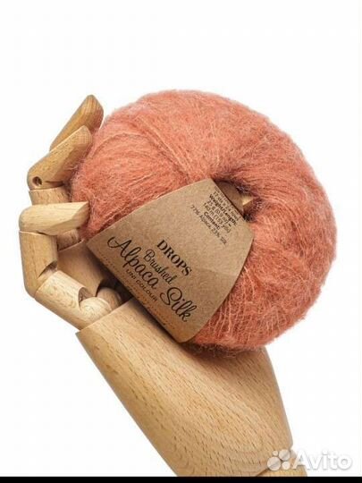 Пряжа для вязания Drops Brushed Alpaca Silk, 4 мот