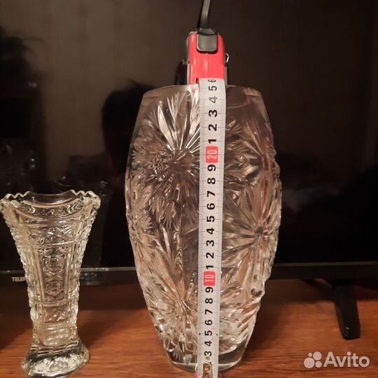 Вазы хрустальные СССР