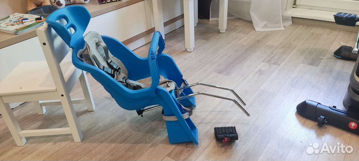 Детское велокресло заднее