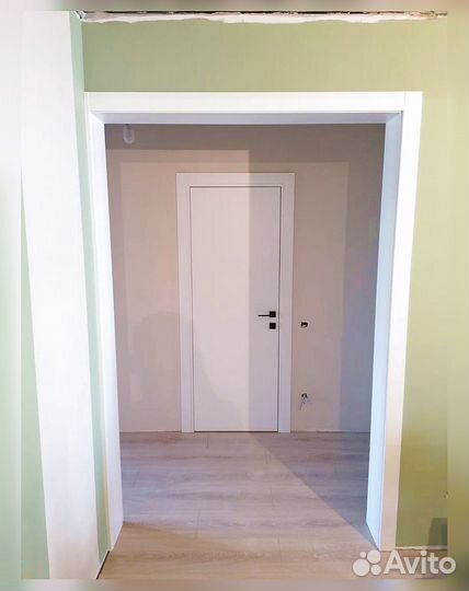 Двери межкомнатные белые