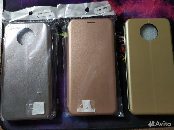 Чехол книжка на redmi 9т