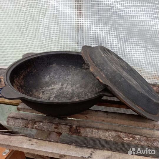 Казан чугунный 12 литров