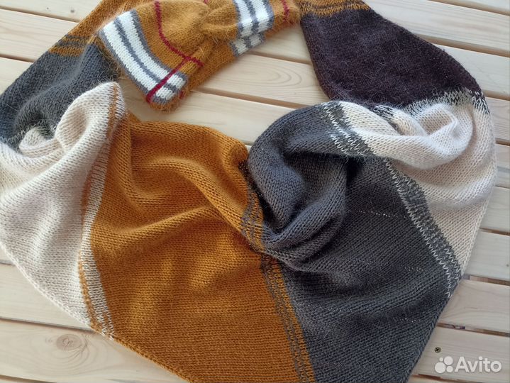 Бактус(платок) из пуха норки