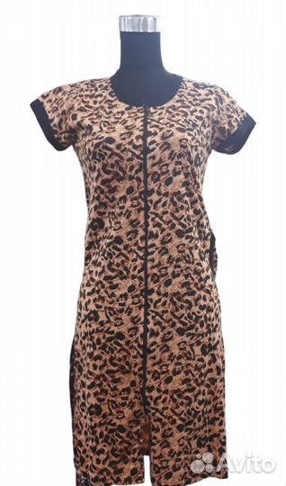 Халат женский на молнии