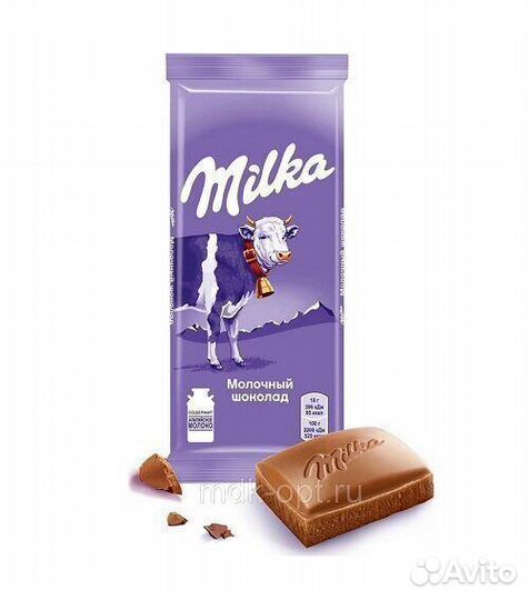 Шоколад Milka молочный 85 г
