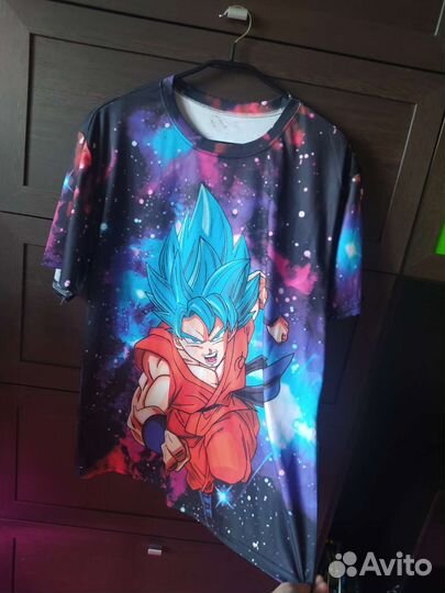 Футболка оверсайз аниме подросток