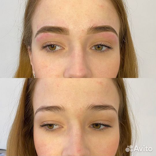 Оформление бровей