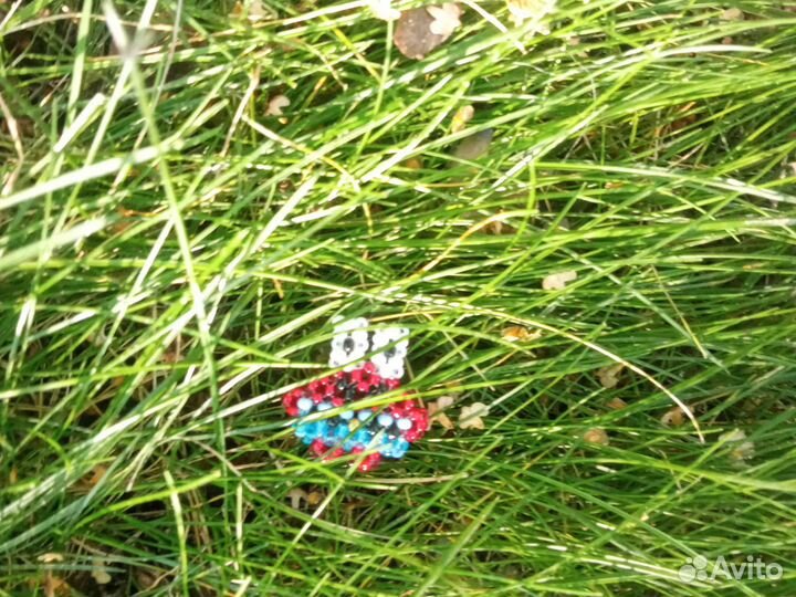 Набор трёх фигурок Спанч боб бисер