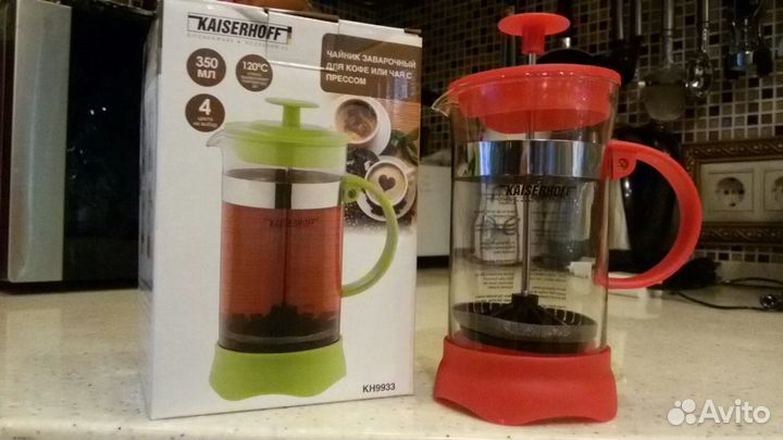 Чайник заварочный с прессом