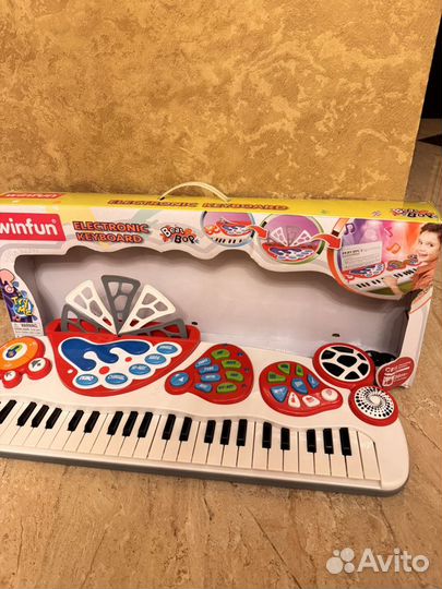 Детские игрушки пианино электронное музыкальное