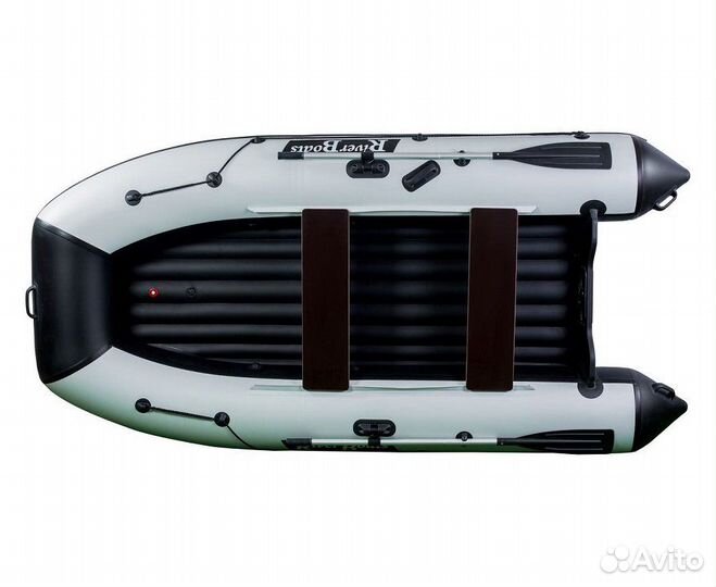 Лодка RiverBoats 330 нднд черно-красный